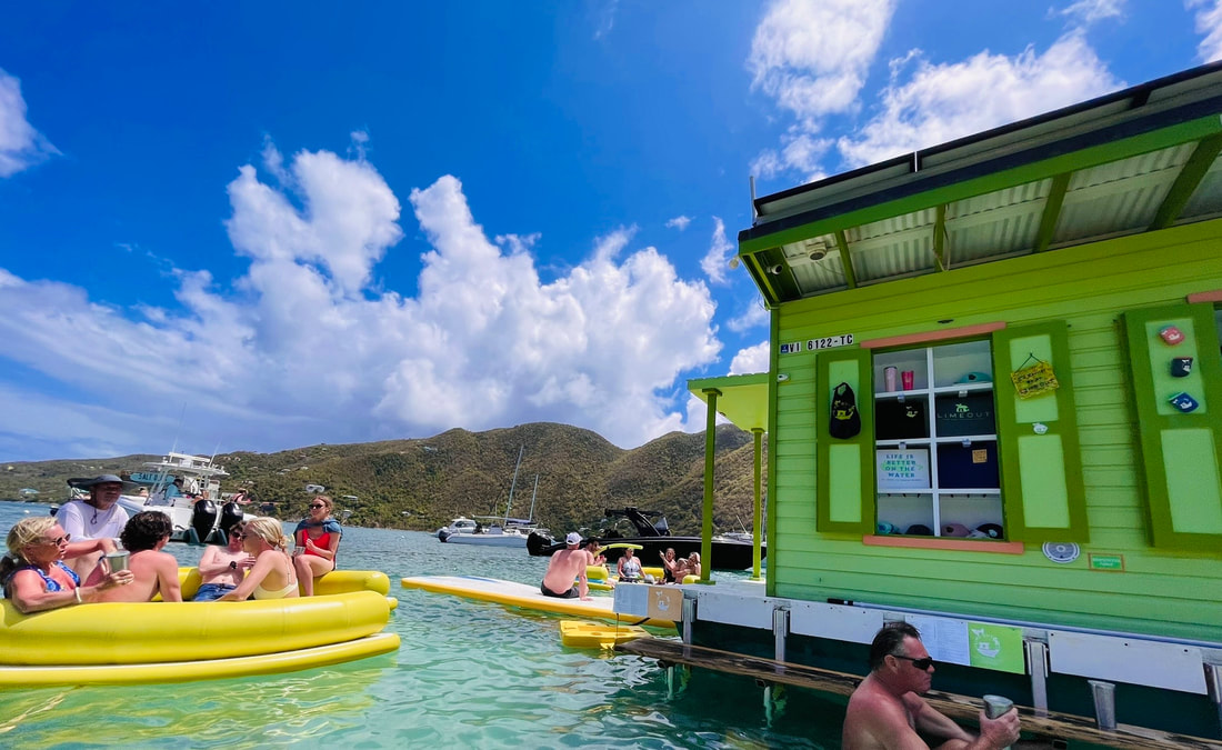 The Lime Bar at St John by My Caribbean Charters