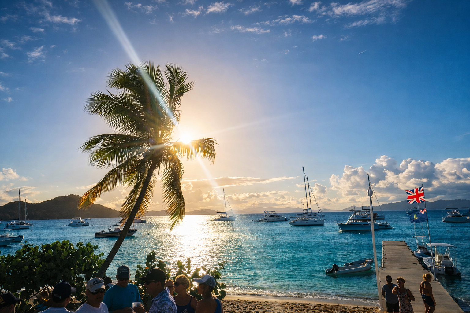COOPER ISLAND SUNSET BVI