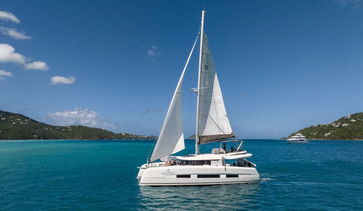 Aquanimity yacht charter in the British Virgin Islands