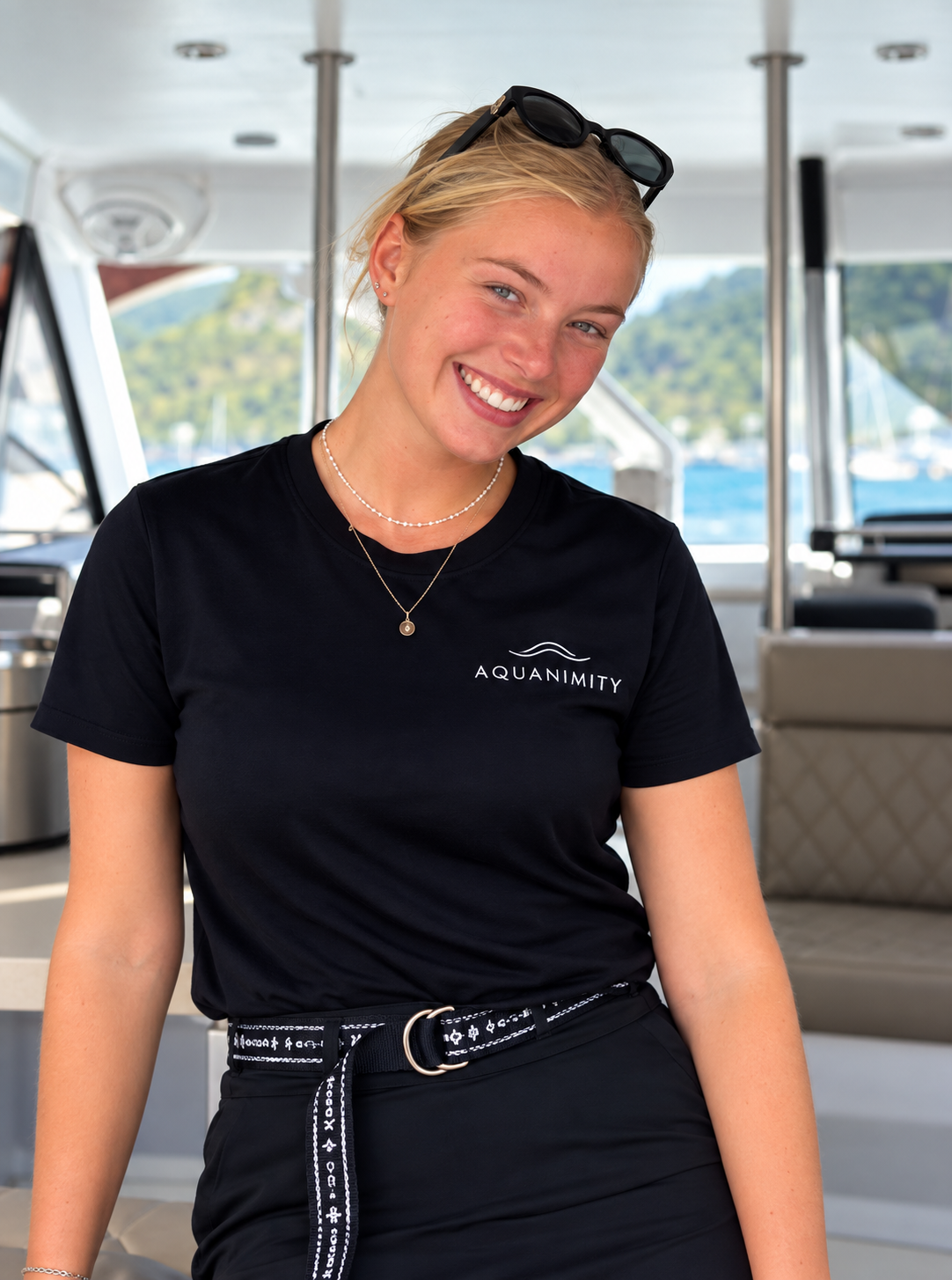 Sariese Barker, Chef / First Mate aboard Aquanimity
