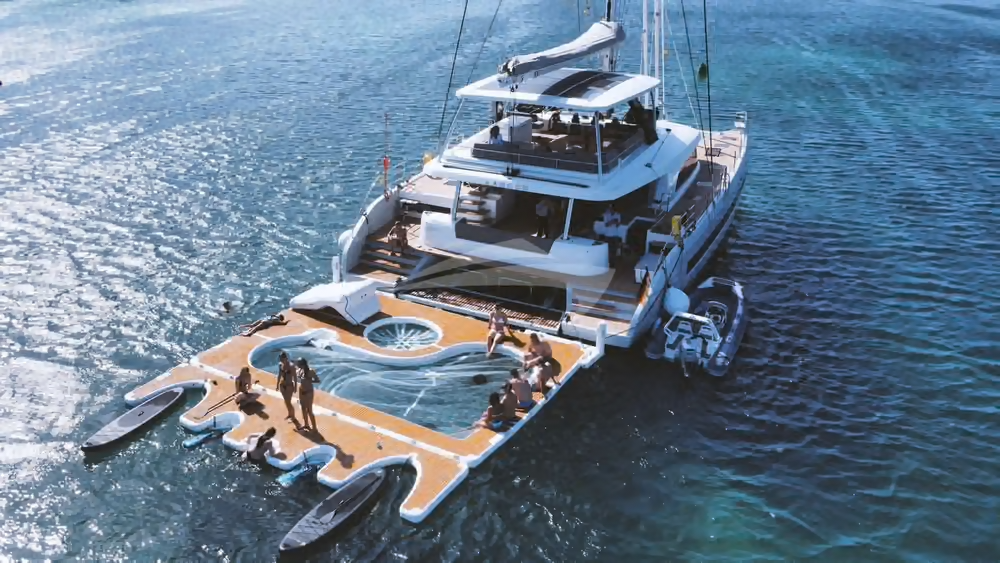 Luxury catamaran charter in the Caribbean